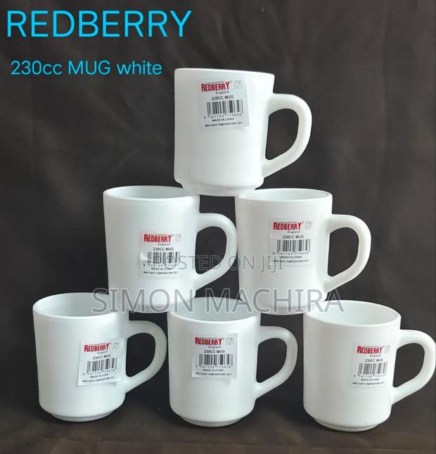 Opal White Cups 6 PCS - main view