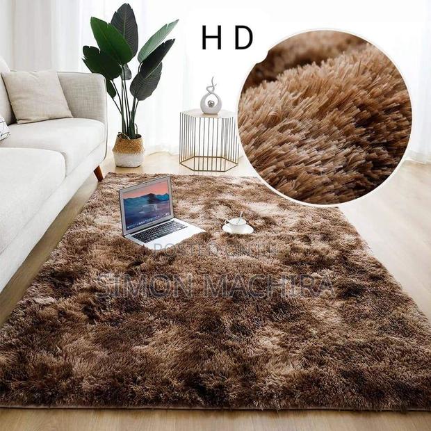 Patched Fluffy Carpet