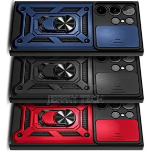Case for Samsung Galaxy S23 Ultra, Ring Stand Cover W/ Scree