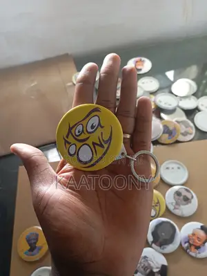 Custom Keyholders With Mirror Back, 58mm
