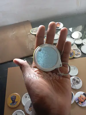 Custom Keyholders With Mirror Back, 58mm
