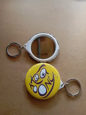 Custom Keyholders With Mirror Back, 58mm