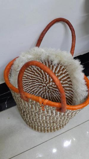 Basket Sisal With 6 Tables Mats - thumbnail 2