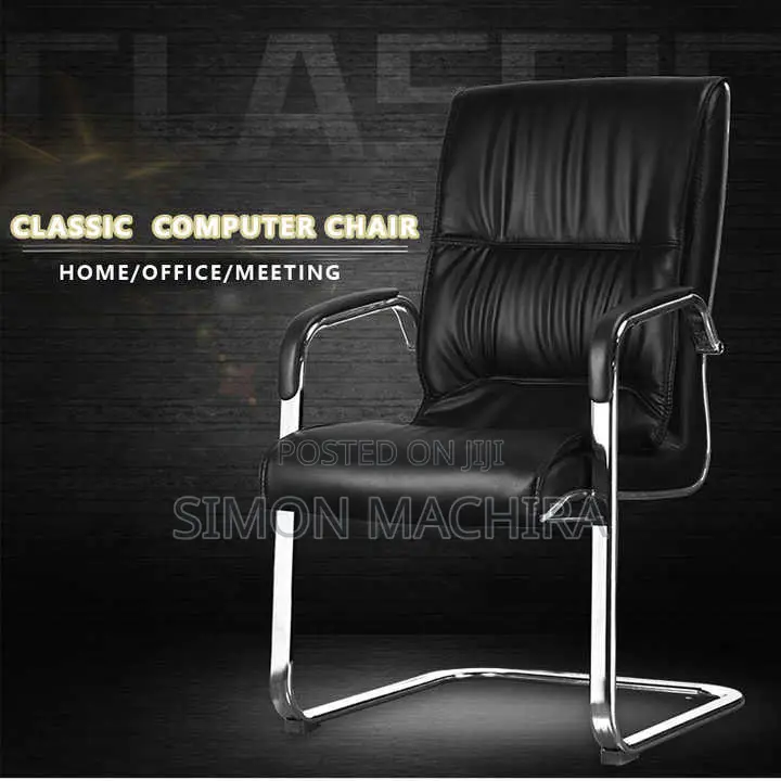 Leather Visitor Office Chair