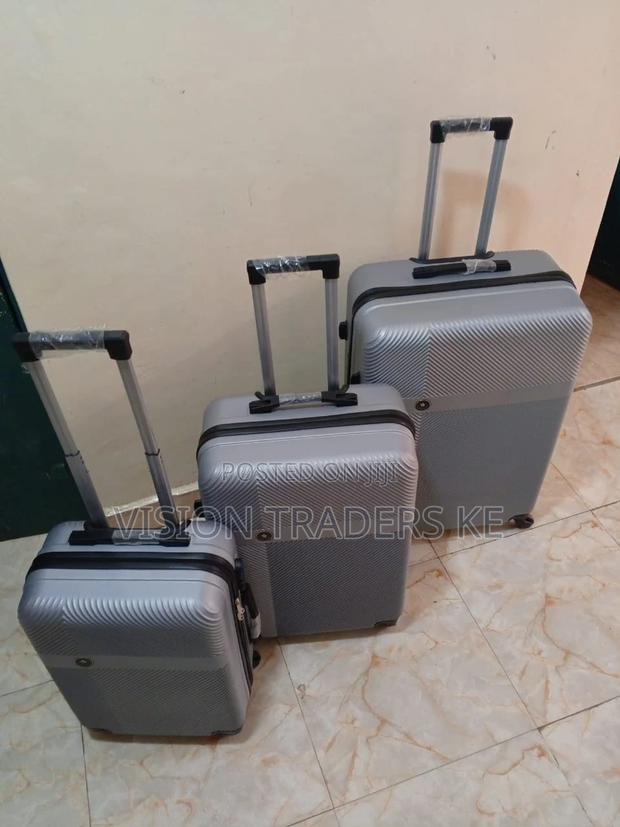 Grey Luxurious 3 in 1 Suitcase/Briefcase> - main view