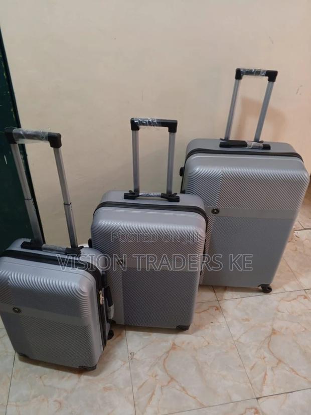 Grey Luxurious 3 in 1 Suitcase/Briefcase> - thumbnail 3