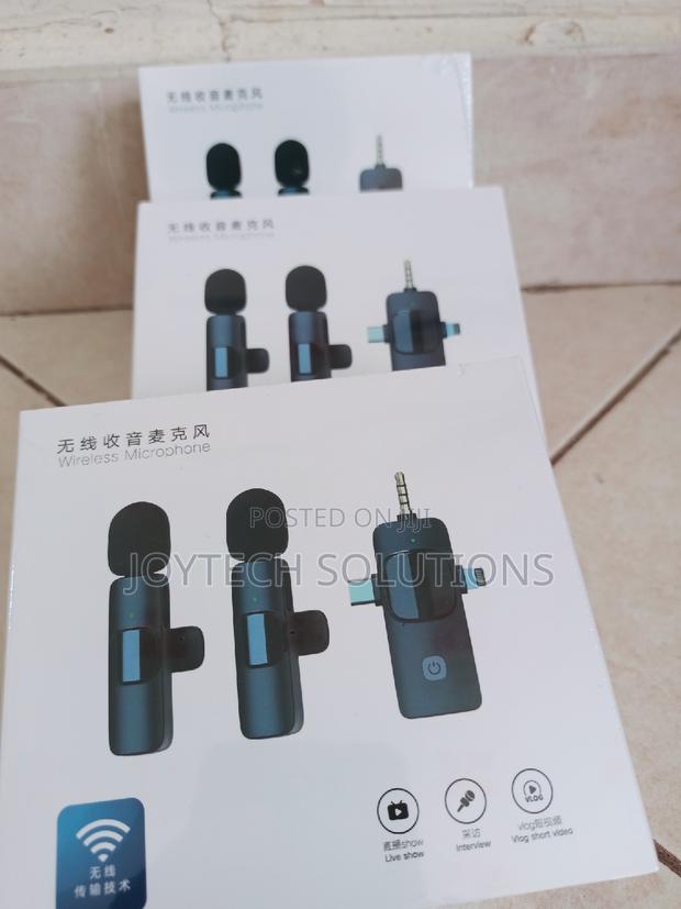 Hot Selling -3in1 Lavalier Wireless Microphone - thumbnail 2