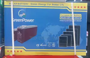 Greenpower Slim European Gel Battery 200ah