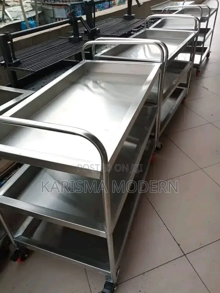 3 Tier Medical/Food Trolley