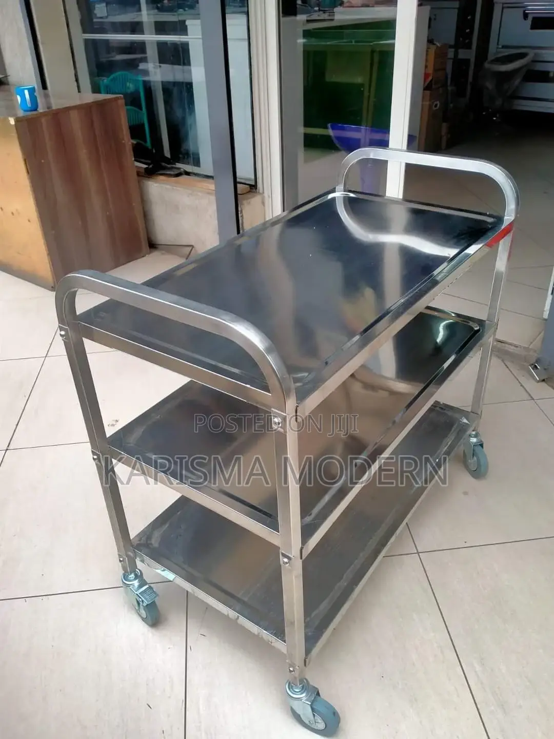 3 Tier Medical/Food Trolley