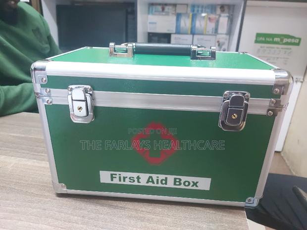 Green First Aid Box EMPTY