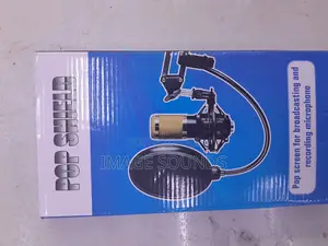 Pop Shield for Broadcasting Mics