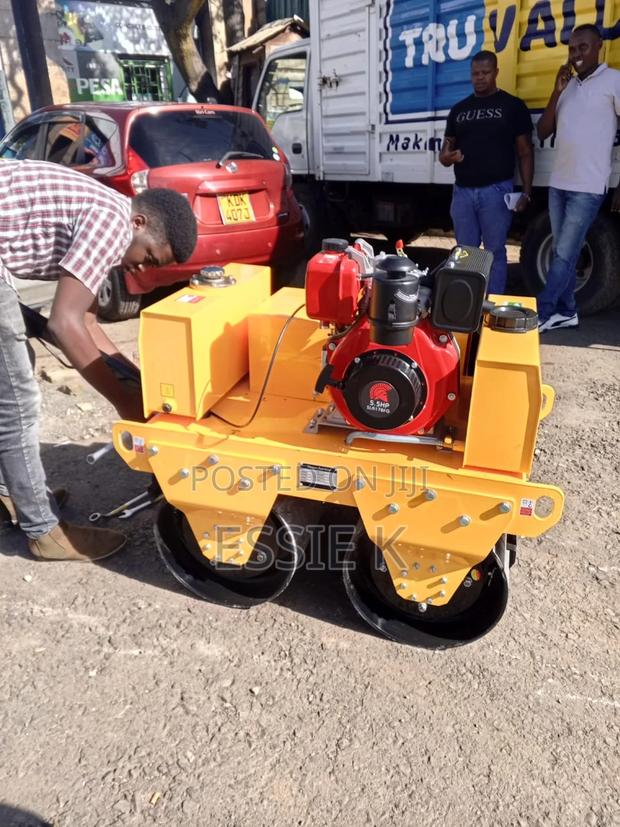 Double Drum Roller Machine. - main view