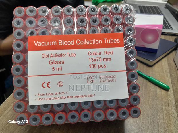 Red Top Blood Collection Tubes