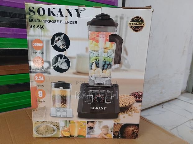 Sokany 2.5l Commercial Blender Sk-666