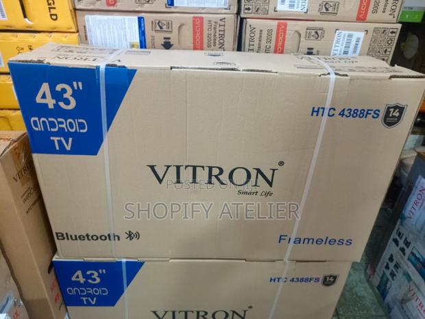 Vitron 43" Super Slim Frameless Smart Own System Android Tv - main view