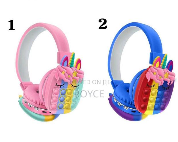 Pop It Unicorn Bluetooth 5.0 Headphones* - main view