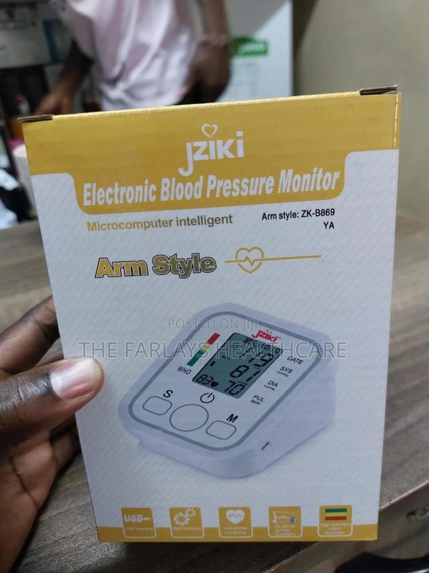 Jziki Electronic BP MONITOR - main view