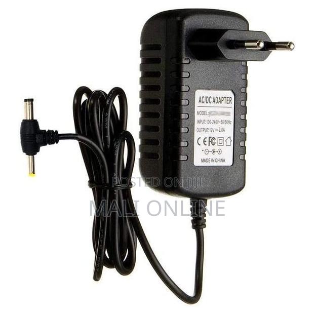 Power Adapter AC-DC 12V 2A for Router Decoder - thumbnail 2