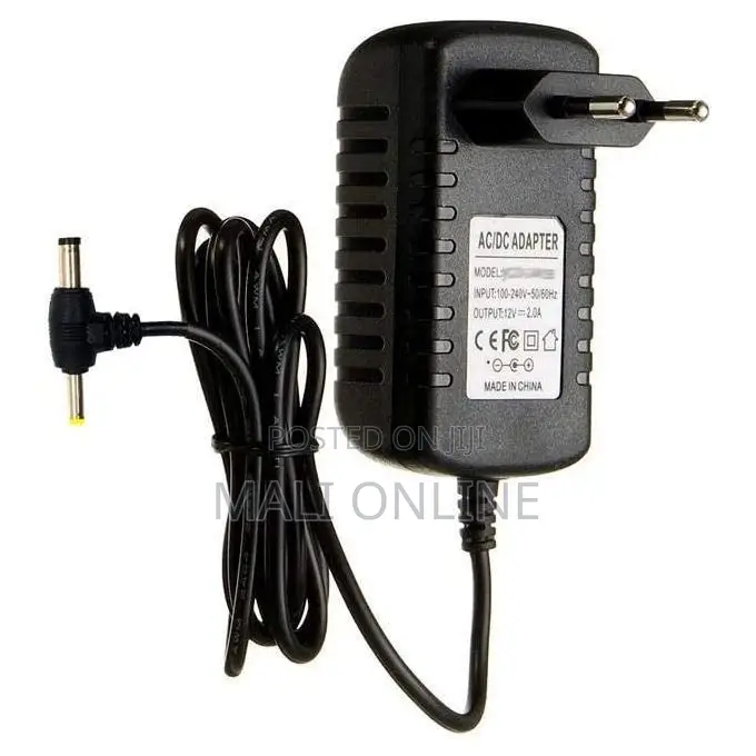Power Adapter AC-DC 12V 2A for Router Decoder