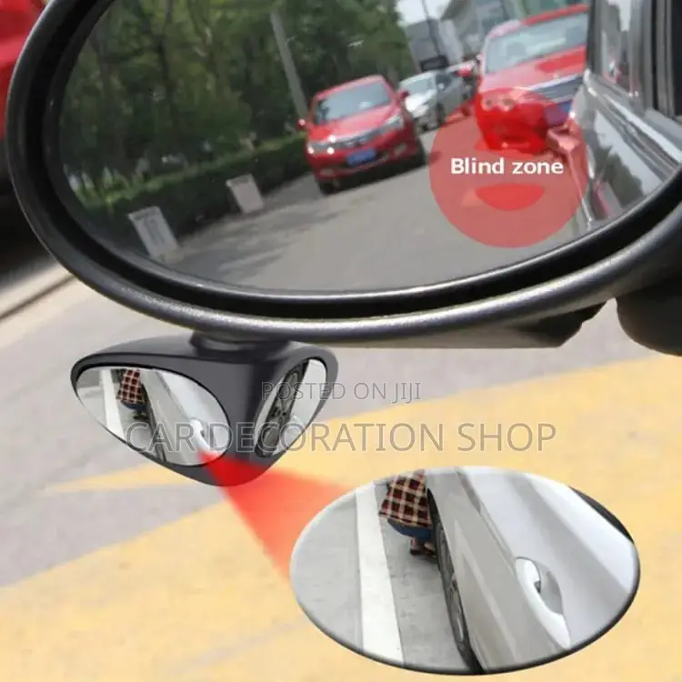 1pc 360° Bottom Side Mirror Rotatable Blind Spot Mirror