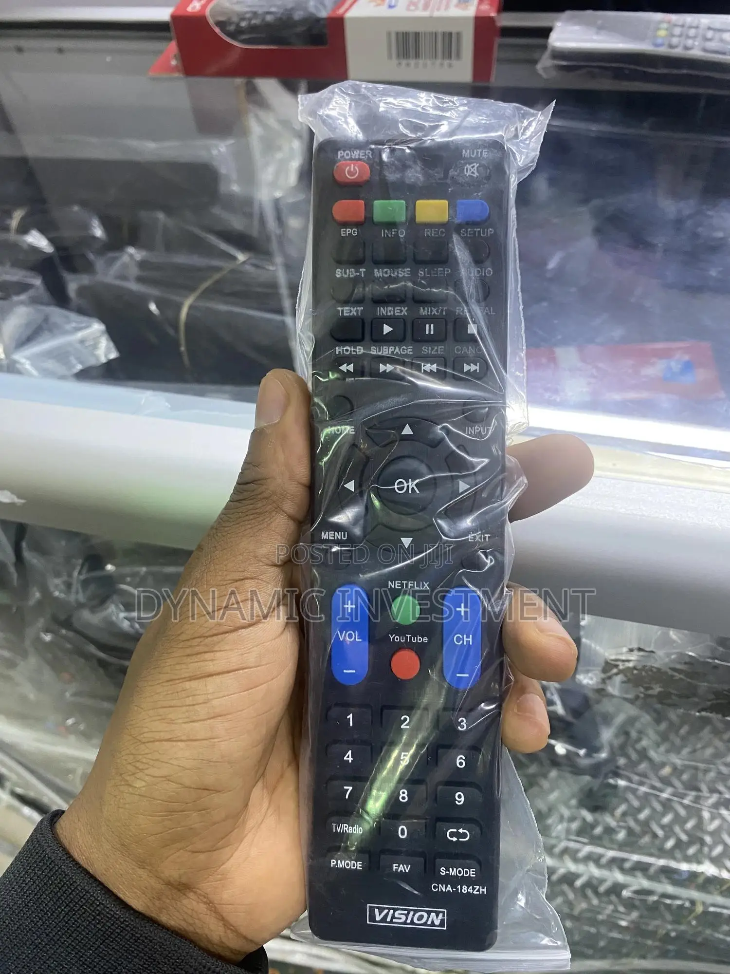 Vision Smart/Android Tv Remote Control for Vision Tv