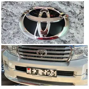 Grill Replaced With Front Toyota Grill Logo