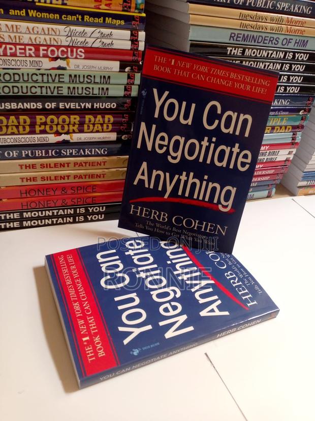 You Can Negotiate Anything Book by Herb Cohen
