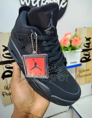 Quality Black Jordan 4s
