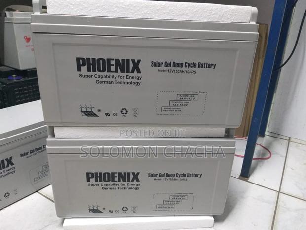 Phoenix 12v 150ah Solar Gel Battery Best Market - main view