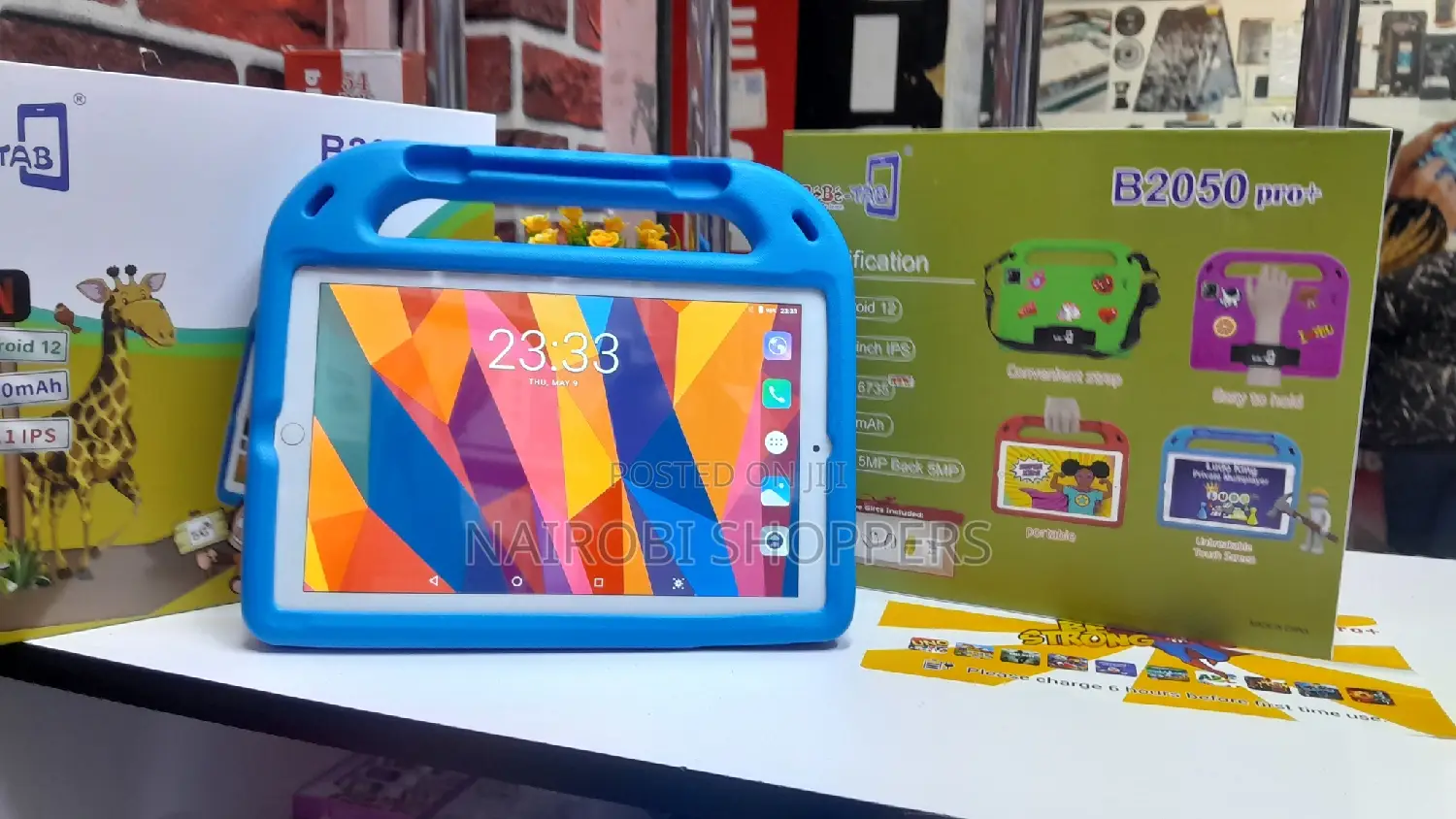 Kids Tablet 10 Inch 6 Gb Ram +256 Gb Rom