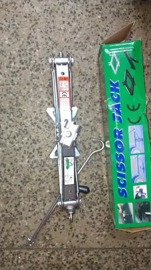 Silver 2ton Scissor Jack