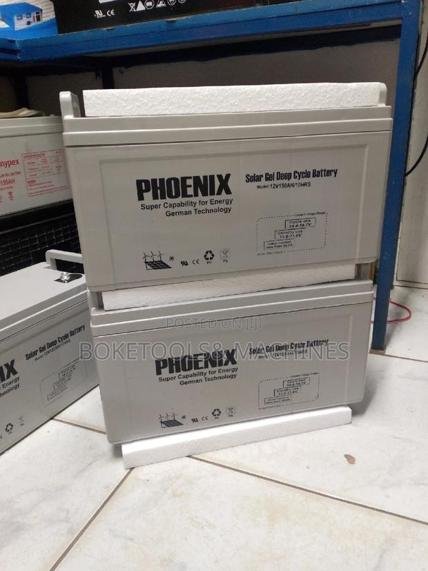 Phoenix 150ah Solar Battery - main view