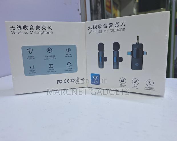 Lavelier Type C iPhone 3.5mm Wireless Microphone for Vlog