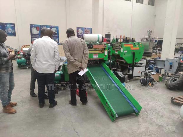 Button Panel Straw Corn Silage Packing Machine - main view