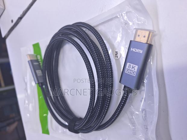  Ultra HD Hdmi to Hdmi Cable 60HZ Strong Cloth Covered