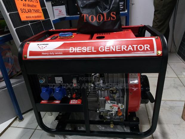 UK Standard 10.5kva Heavy Duty Open Type DIESEL Generator - thumbnail 3