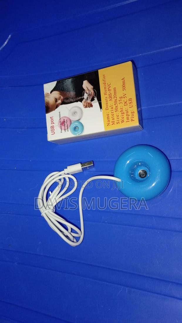 Humidifier For Incubators Portable Donut Diffuser -USB - thumbnail 3