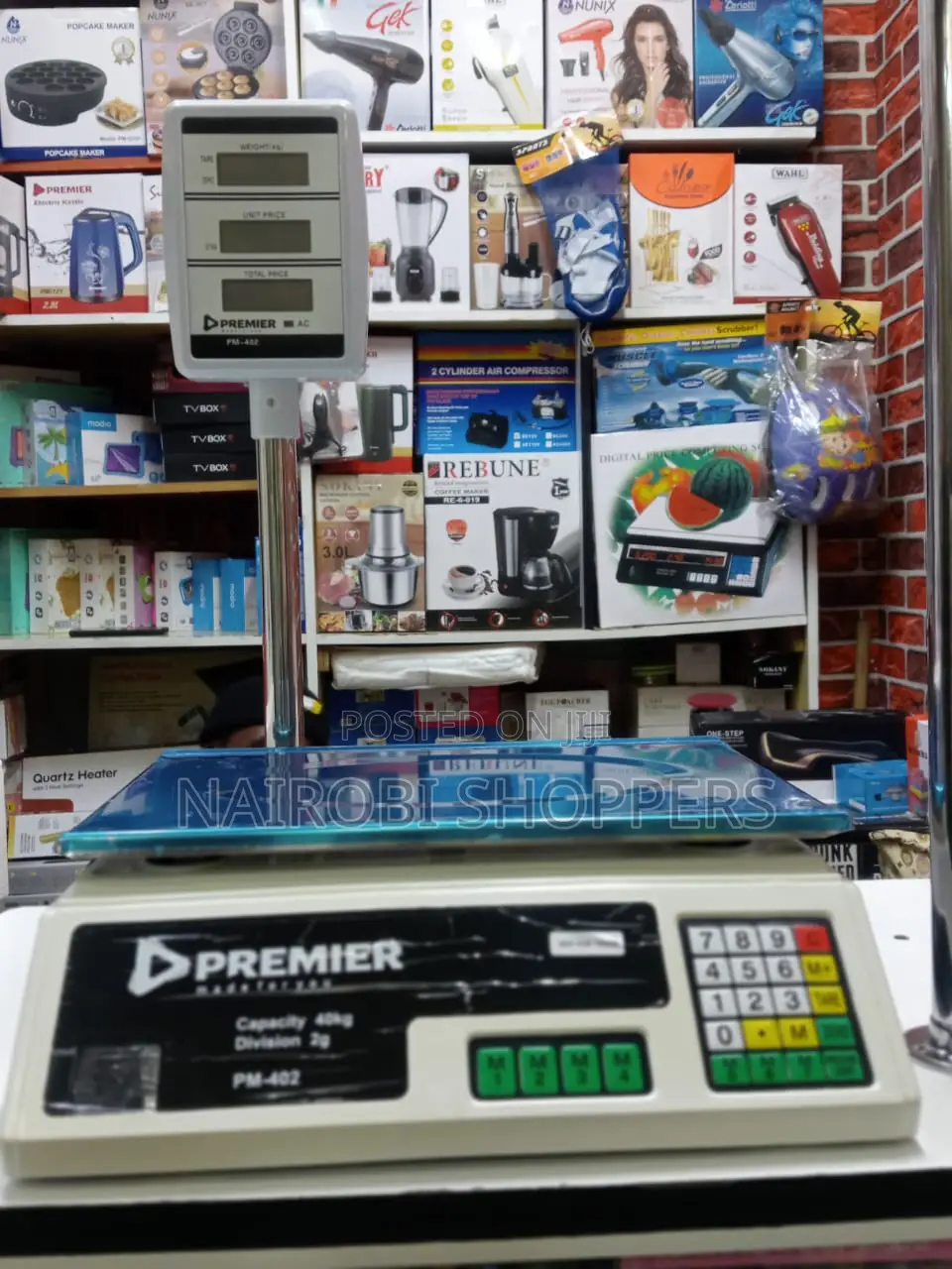 Digital Weighing Scale (Premier) Upto 40kgs