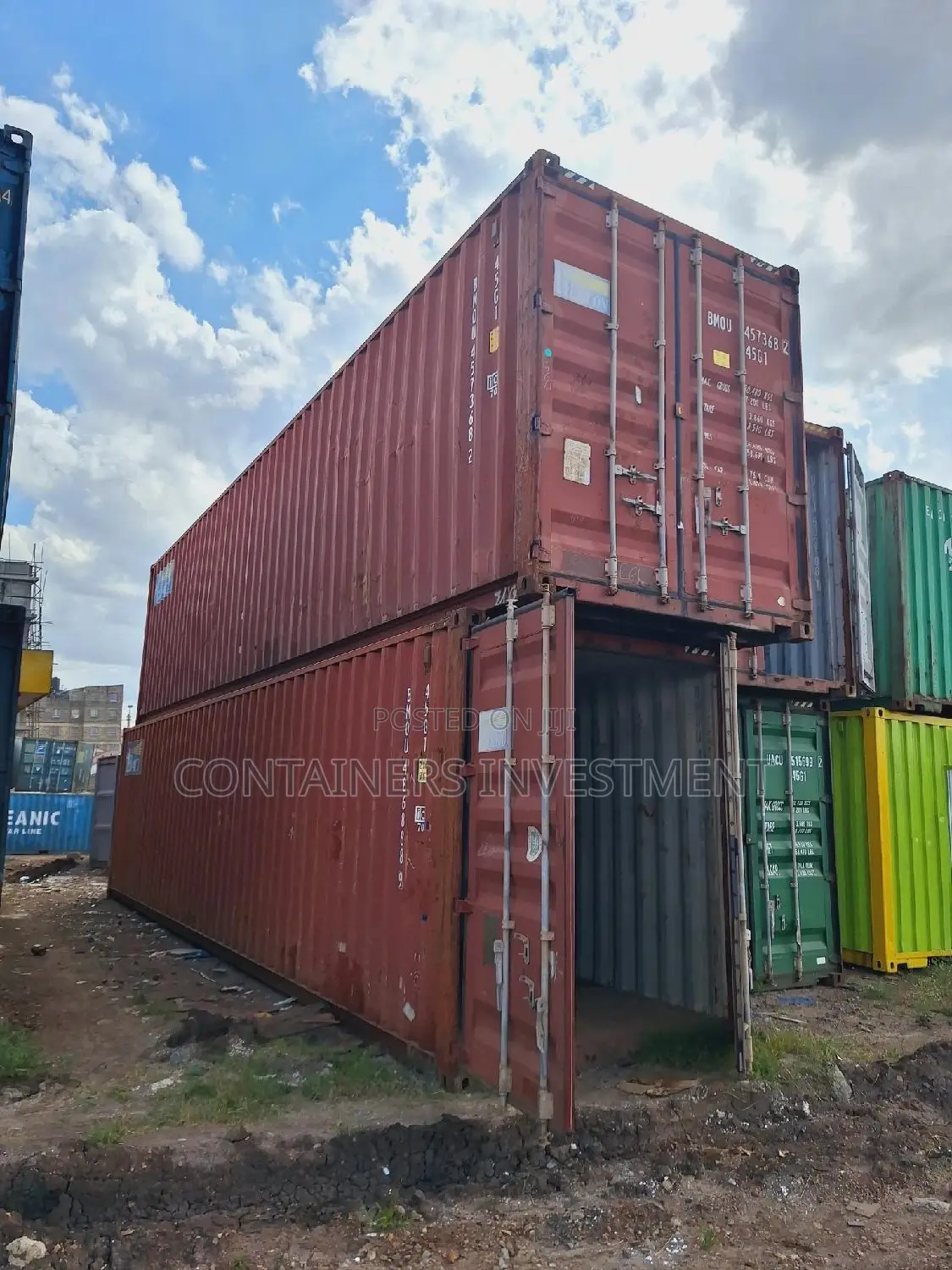 40ft Empty Containers for Sale - Instant and Convenient