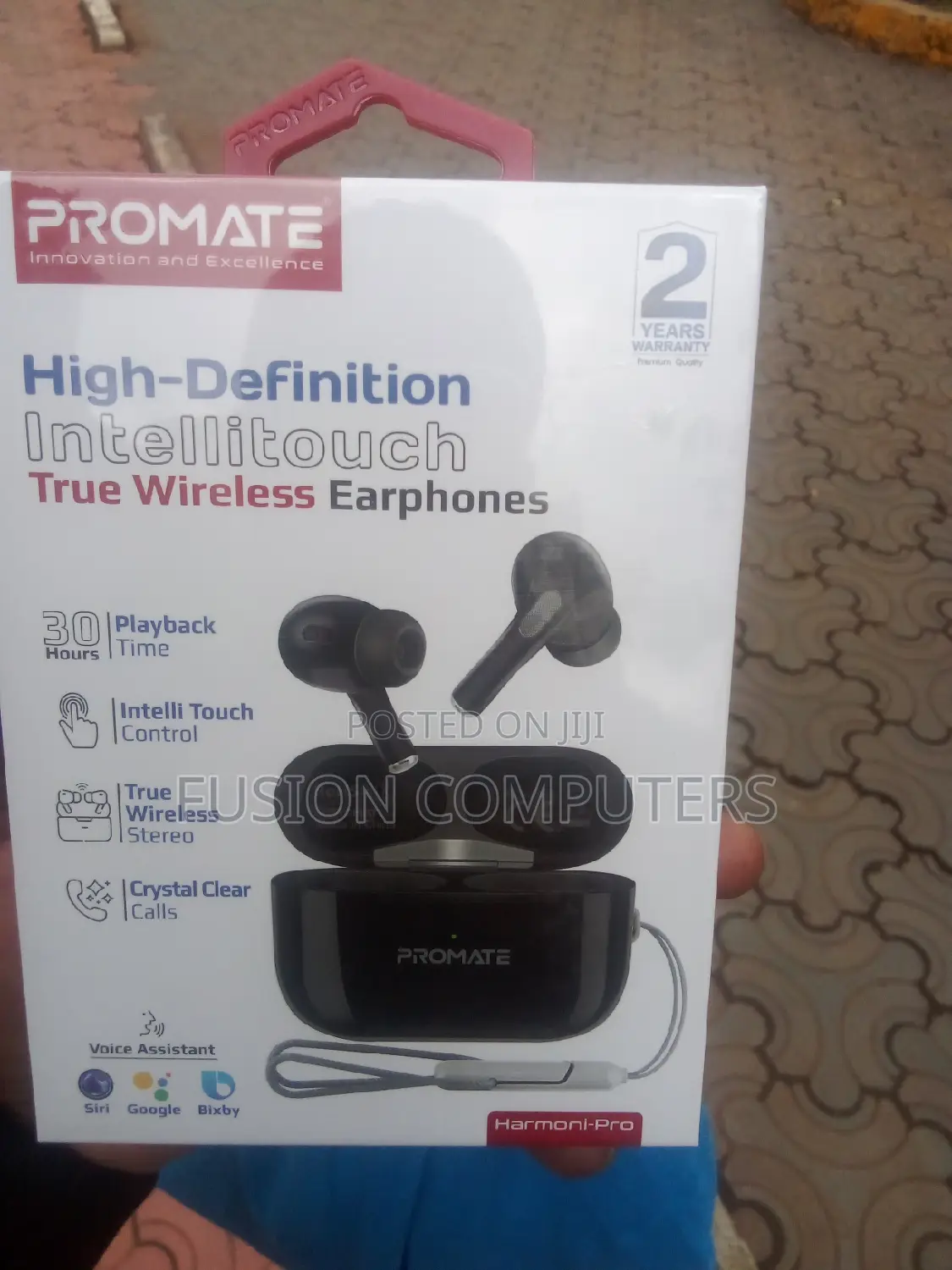 Promate High-Definition ANC TWS Earphones With Intellitouch