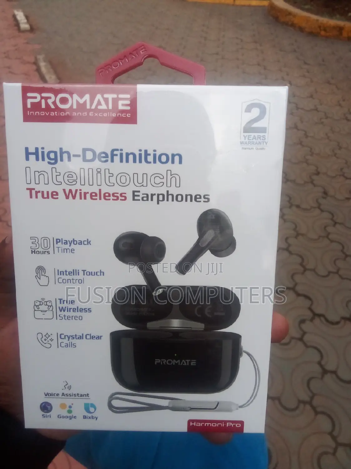 Promate High-Definition ANC TWS Earphones With Intellitouch