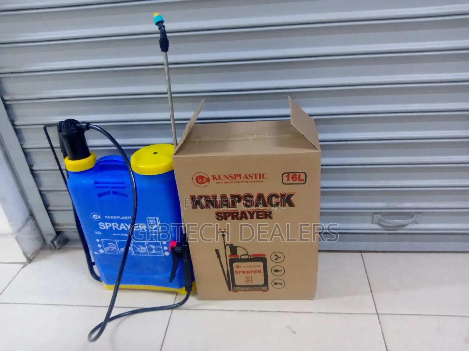 16l Kenplastic Knapsack Sprayer Available