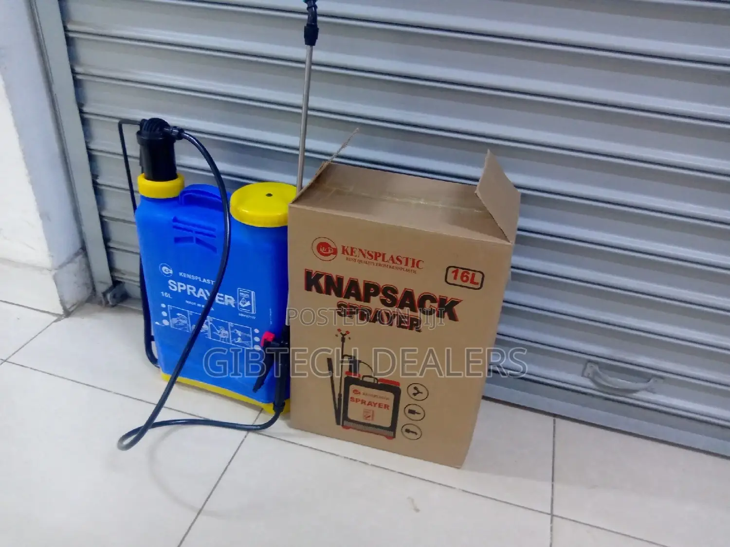 Quality 16l Kenplastic Knapsack Sprayer