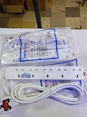 5 Way Extension Cable 3m Powerking