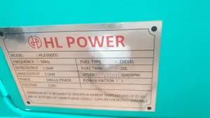 Hl Power 6.5kva Diesel Silent Generator With A.T.S