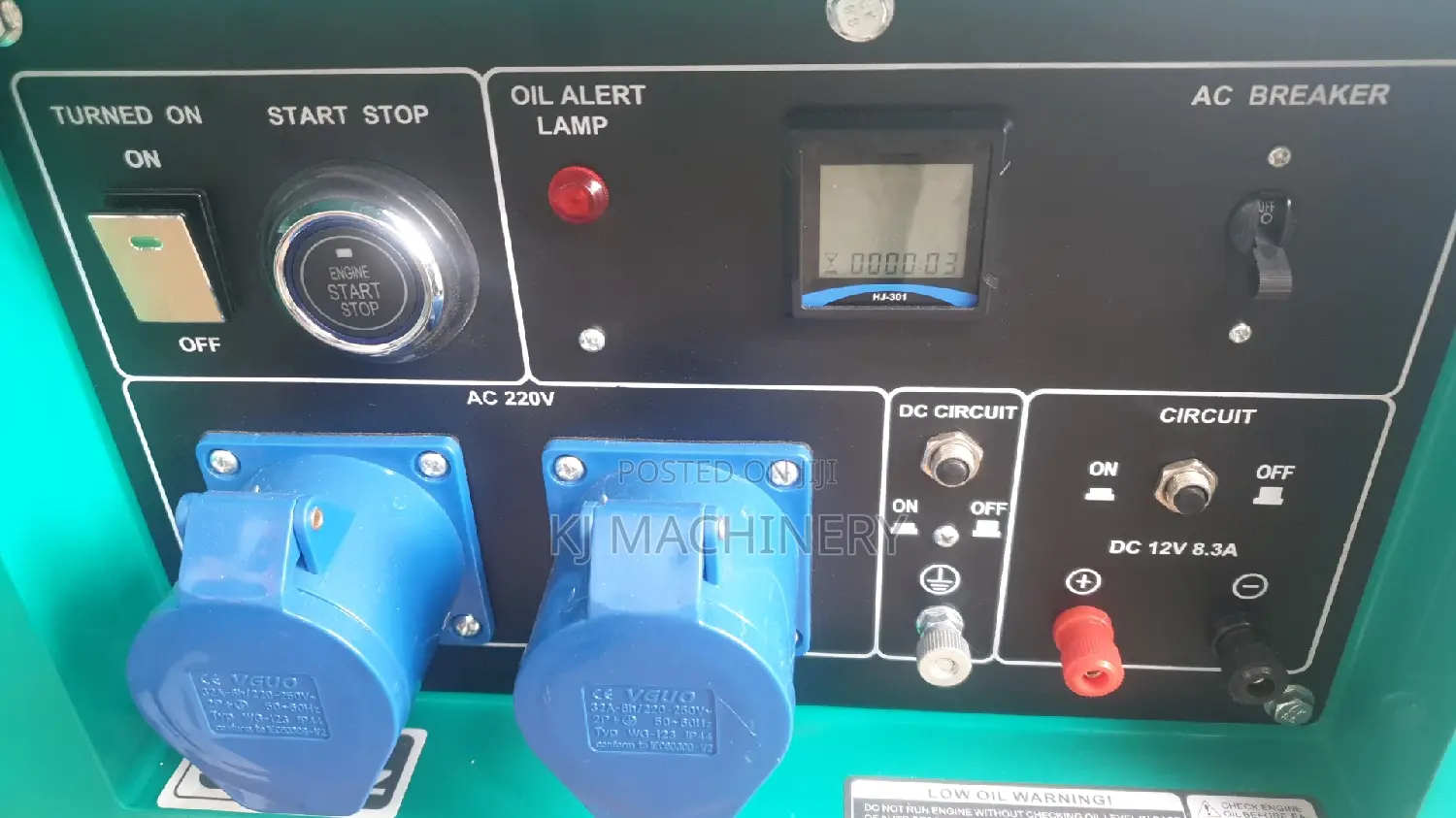 Hl Power 6.5kva Diesel Silent Generator With A.T.S