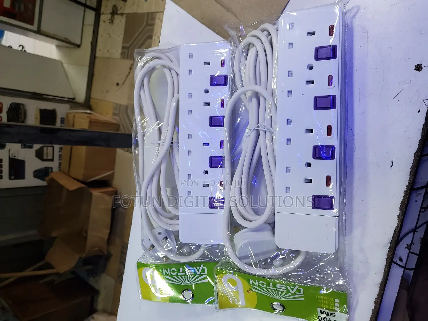 4 Way Extension Cable 5M Caston