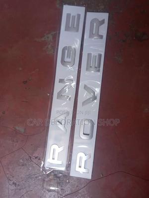Front/Rear Replacement RANGE ROVER Self Adhesive Badges - thumbnail 2