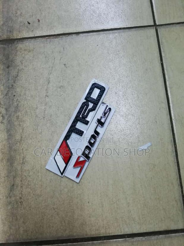 TRD or Sport Badge